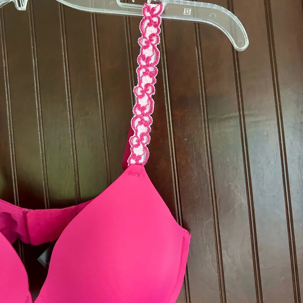 NATORI Pure Luxe Custom Coverage Contour Underwire Bra Embroidered Straps | 32D